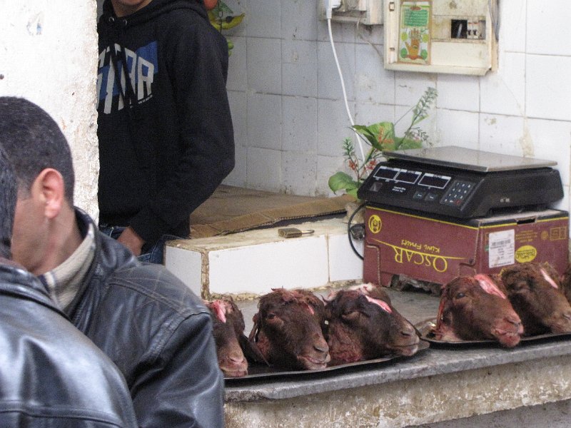 140312_medina fes geitenkop.jpg - Maar ook een geitenkop kun je kopen.